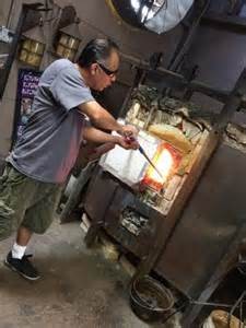 Glass Blowing, Santa Barbara, California